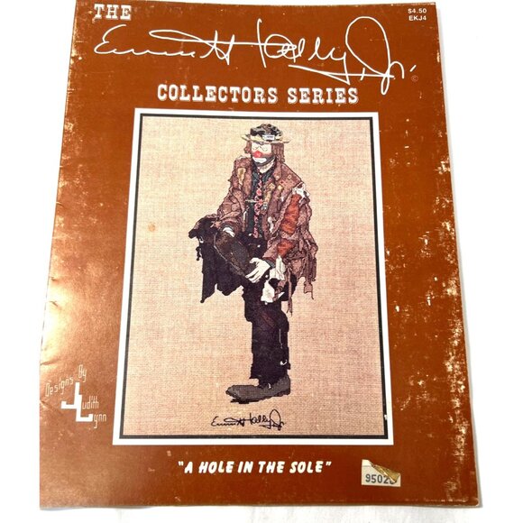 Ernest Kelly Collectors Series "A Hole In The Sole" Cross Stitch Pattern By Judi - Picture 2 of 4
